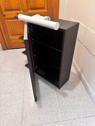 Armario Espejo negro con luz Ikea