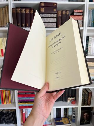 Manuscrito encontrado en Zaragoza. Jan Potocki