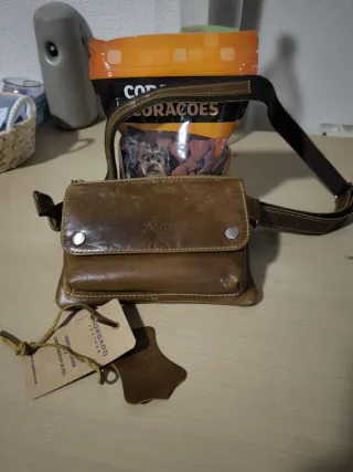 Riñonera de cuero Morgido
