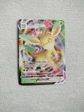 Carta Pokémon Leafeon VMAX Ultra Rara
