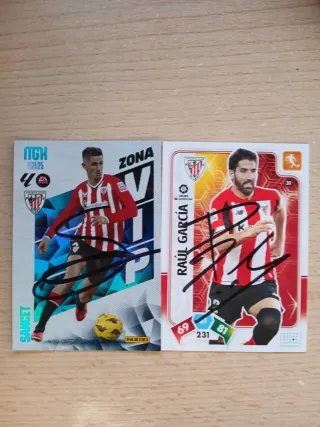 PACK cromos firmados Athletic Club