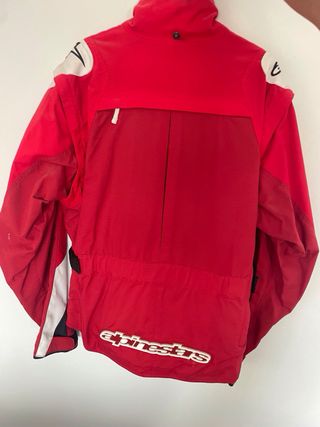 Chaqueta Moto Alpinestars Roja y Blanca