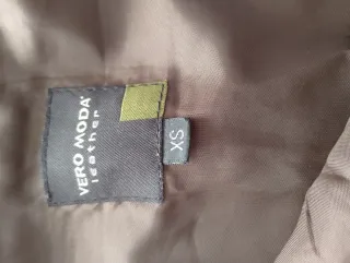 Falda ante marrón talla XS