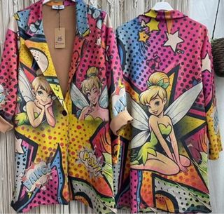 Chaqueta Antelina campanilla