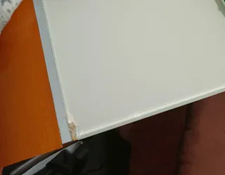 Mesa Comedor Extensible Madera y Cristal