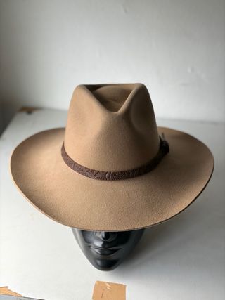 Sombrero Stetson Beige con Banda piel personaliza