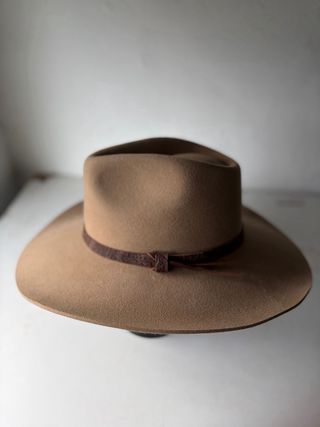 Sombrero Stetson Beige con Banda piel personaliza