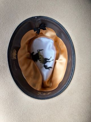 Sombrero Stetson Beige con Banda piel personaliza