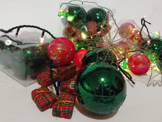Set adornos Navidad