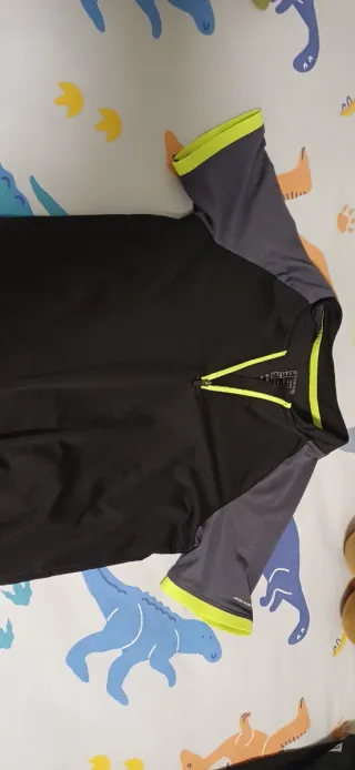 Maillot y Chaqueta Ciclismo Negro/Gris