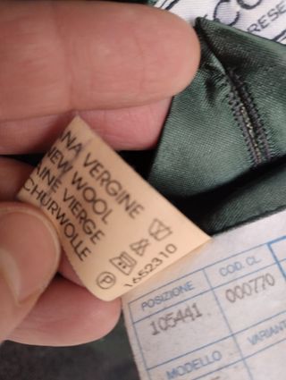 Cappotto Uomo in pura lana Angelucci Tg. 54/XXL