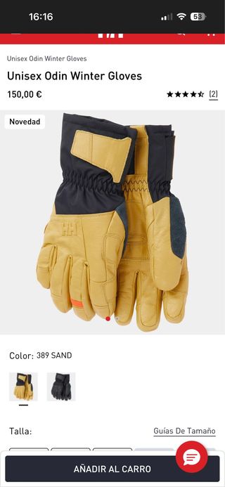 Guantes Invierno Helly Hansen Unisex Odin