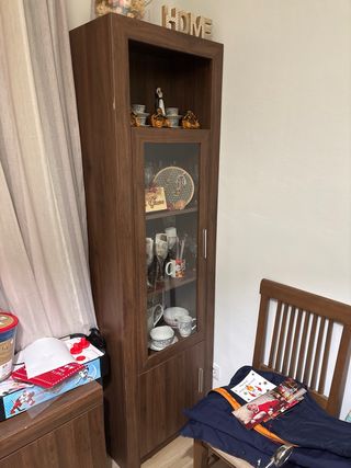 Mueble modular salón madera medidas privado