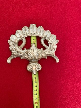 Peça decorativa bronze antiga