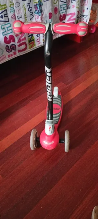 Patinete 3 Ruedas Niños Rojo