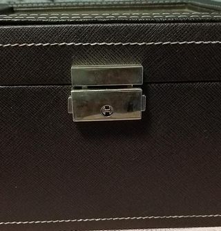 Organizador de Joyas Negro y Beige