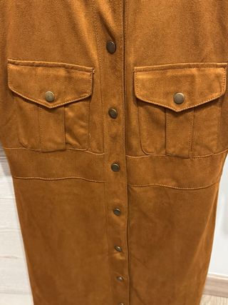 Vestido Zara Marrón