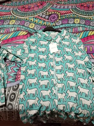 Camisa Compañía Fantástica Estampado Animal