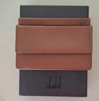 Porta cartões Dunhill pele