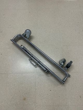 Burra plegable de metal