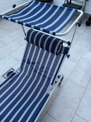 Tumbona plegable playa/piscina
