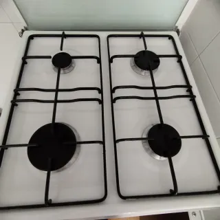 Cocina de gas con butano