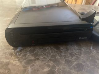 Nintendo Wii U Negra y juego lego