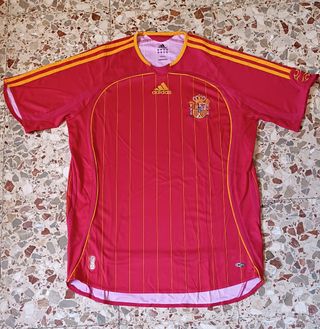 Camiseta España Mundial 2006 (original) - Talla M