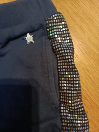 Set 2 Leggings Bimba 5/6 Anni