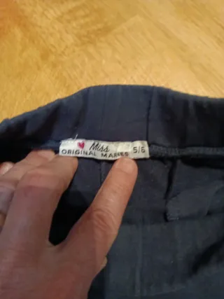 Set 2 Leggings Bimba 5/6 Anni