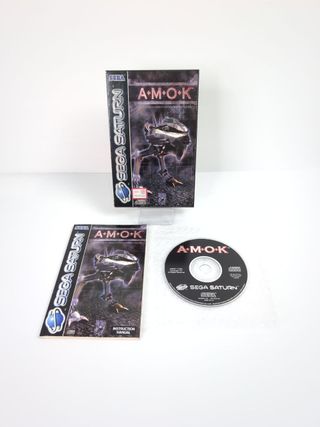 AMOK Sega Saturn Completo Multilingua ITA