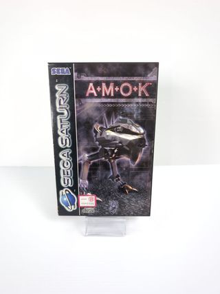 AMOK Sega Saturn Completo Multilingua ITA