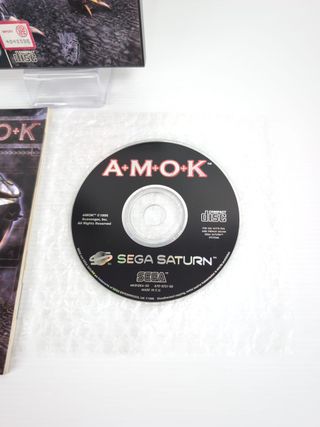 AMOK Sega Saturn Completo Multilingua ITA