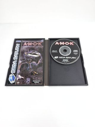 AMOK Sega Saturn Completo Multilingua ITA