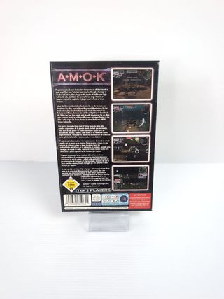 AMOK Sega Saturn Completo Multilingua ITA