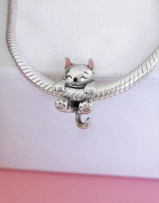 CHARM GATO GATO PARA PULSERA PANDORA CON CAJA