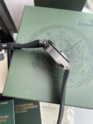 Audemars Piguet Reloj Negro/Plata