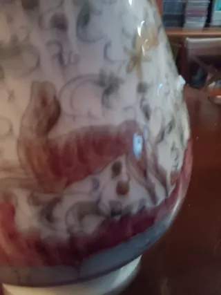 Jarra de loza portuguesa siglo XVII