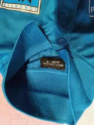 Polo fútbol Martutene azul