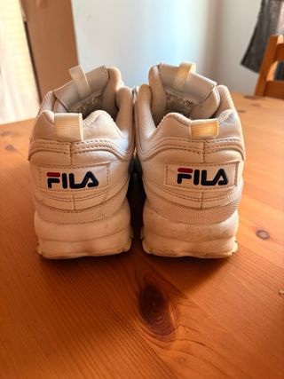 Zapatillas Fila Strada Mujer Blancas