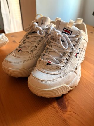 Zapatillas Fila Strada Mujer Blancas