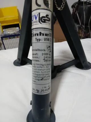 2 Borriquetas de seguridad