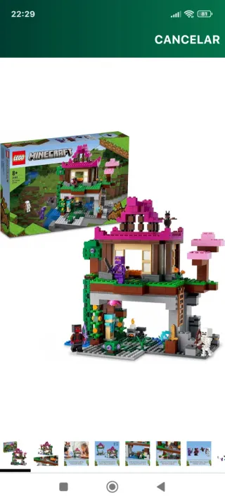 Lego Minecraft: La Casa del Árbol de Cerezo