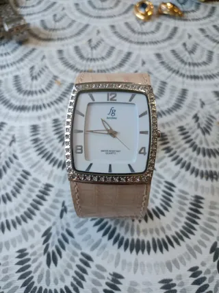 Reloj FG Barcelona Rosa y Plateado