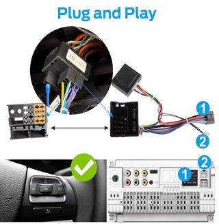 Radio Coche VW Passat Caddy Tiguan