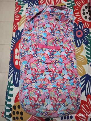 Saco Invierno Tuc Tuc Rosa Estampado