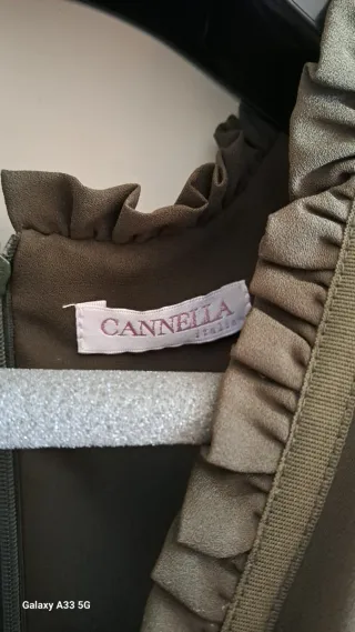 Abito verde oliva Cannella