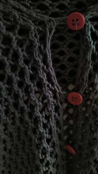 Jersey de punto negro 100% Algodón