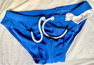 Bañador slip hombre azul talla M Seoben 2025