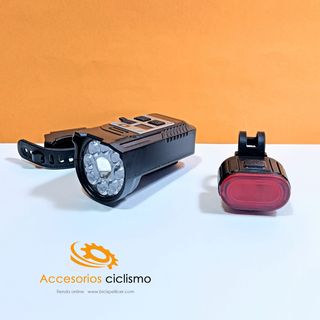 Luces LED para Bicicleta L-S75 Delantera y Trasera